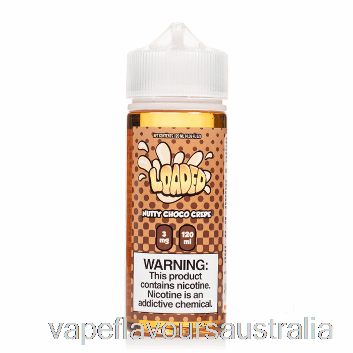 Vape Flavours Australia Nutty Choco Crepe - Loaded E-Liquid - Ruthless Vapors - 120mL 6mg